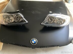 Kapota Bmw E91, nové lampy a blatniky - 2