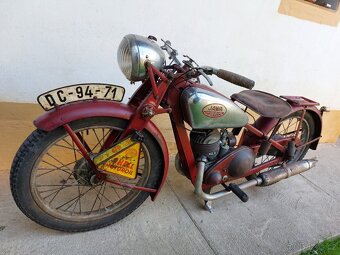 Jawa 250 Special 1939 / priplatkove nozni razeni - 2