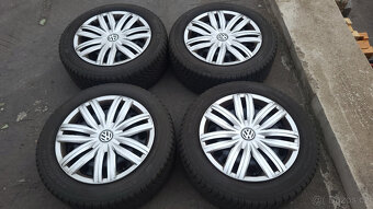 Original zimní kola 16" 5x112 VW Passat B6 + B7 - 2