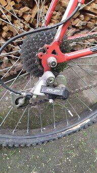 Staré horské kolo Shimano na díly - 2