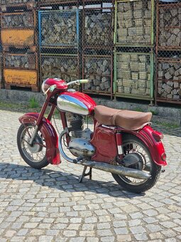 Jawa 250/353 kývačka - PATINOVKA - 2
