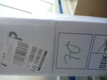 Pouzdro Stavební JAP 70/197-12,5, sádra, Nové - 2