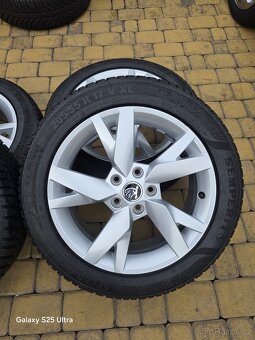 Alu kola zimní sada 5x112 17" Škoda Octavia 4 - 2