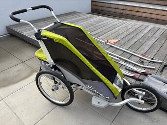 Thule Chariot Cougar + cykloset + skiset + miminkovník - 2