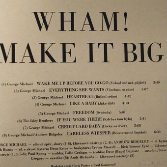 George  Michael Vinyl LP - 2