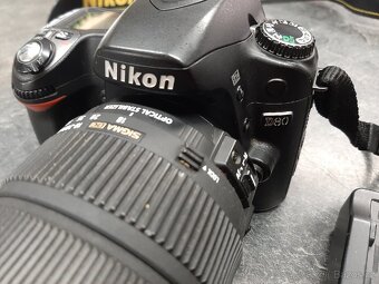 Foto Nikon d80, top stav - 2