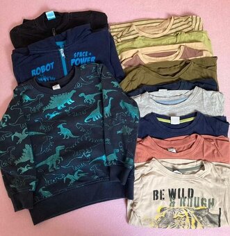 Chlapecké oblečení 98 - 116 (27ks) - 2