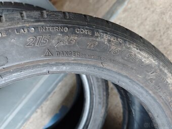 215/45R16 90 V 2 kusy letni - 2