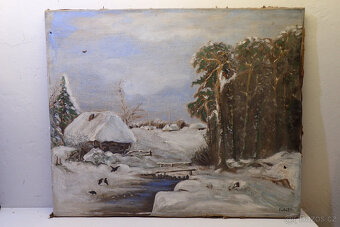 Obraz z půdy - olej  - 2