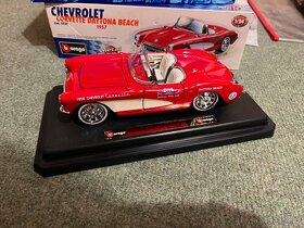 Burago Chevrolete Corvette Daytona Beach 1/24 - 2