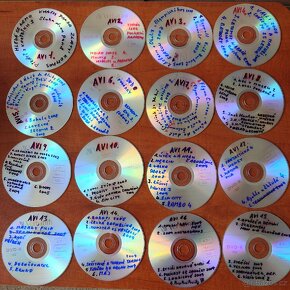 25x DVD Film a MP3, Music hudba pop, rock - 2