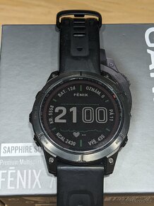 Garmin Fenix 7 Saphire Solar Titanium - 2