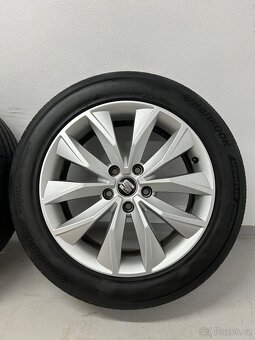Škoda Karoq 215/55/17 alu kola Ateca T-roc Superb Passat - 2