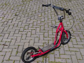Dětská koloběžka QUICK Sport PLATINIUM - červená - 2