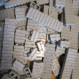 Lego castle/city kostka cihla 1x2 1,9Kč/ks a skály - 2