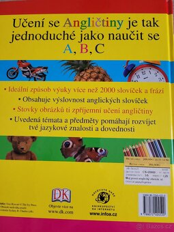 Pěkné naučné knížky,anglicko český slovník a obrázkový - 2