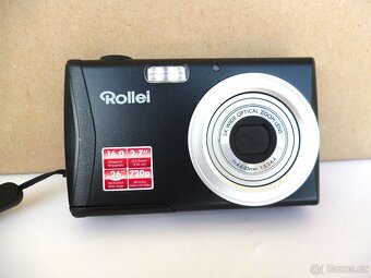 Dig.ROLLEI Compactline 750, 16MPX, 5xZOOM, SD 4GB - 2