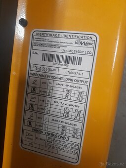 Mig/mág Svářečka genimig 240dp LCD set - 2