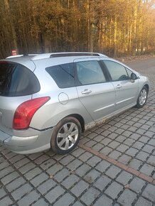 Prodám náhradní díly peugeot 308 sw,1,6hdi, 80kw, r.v.2009, - 2
