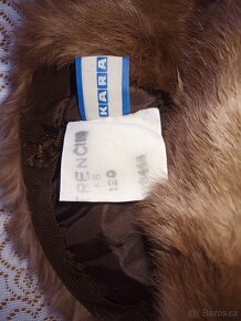 Kožešinová čepice a límec Kara - 2