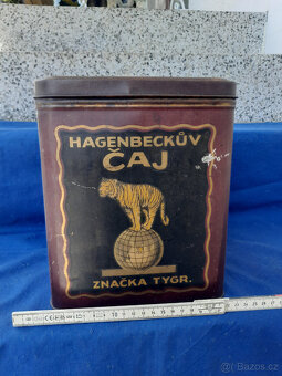 Plechová krabice HAGENBECKŮV CEYLON ČAJ - 2