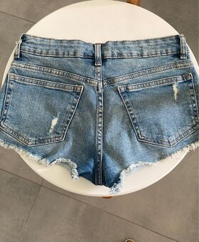 H&M džínové kraťasy S 36 - 2