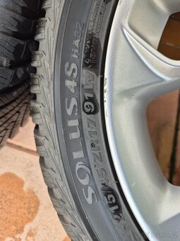 Prodám Alu disk Ford s pneumatikami Kumho SOLUS 4S HA32 - 2