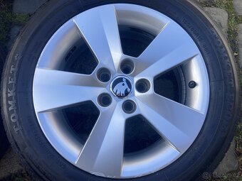 Alu kols ŠKODA FABIA 3 + RAPID letní TOMKET 185/60R15 - 2