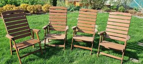 Prodám dřevěný zahradní nábytek - 2