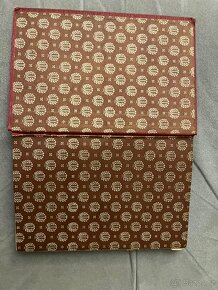 Verne: Honba za Meteorem, Vilímek 1909, vazba zlaté pero - 2