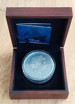 5 oz Titanic stříbrná mince Antique Finish, 49 kusů, RRR - 2