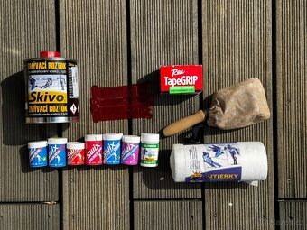 Komplet běžky Atomic 190 + 3x hůlky + mazivo a čistění - 2