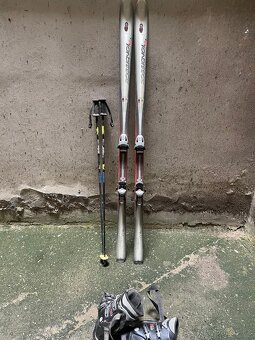 Lyže Rossignol + lyžařky - 2