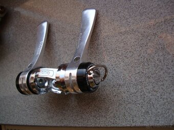 Shimano řadící páčky SL-S434 + shimano I. generace-vintage - 2