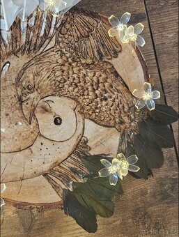 Vypalovaný obraz do dřeva - 2