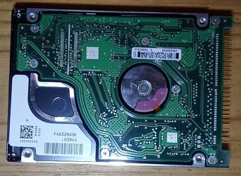 HDD disk IDE 2,5" 80GB, Seagate Momentus komplet funkční - 2