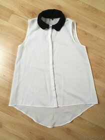 Halenky krémové barvy s límečkem vl.38 a 40 - 2