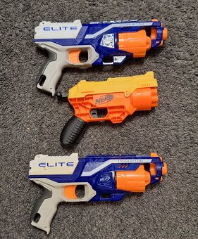 Pistole Nerf 3+1 zdarma - 2