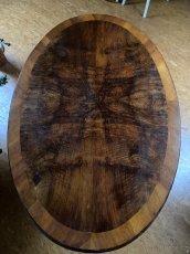 Starožitný stůl kořenice ořechu - 2