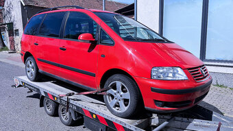 Vůz na náhradní díly VW Sharan 7M 2007 BRT JBN LY3D - 2