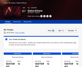 Robbie Williams Praha 7.9.2025 - 2