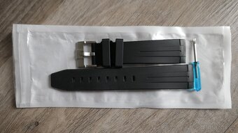 Gumový pásek k hodinkam, šířka 20 mm - NOVÝ - 2