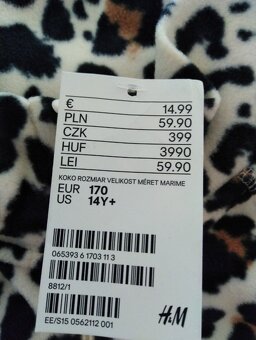 NOVÁ fleecová mikina 170/14+ - 2