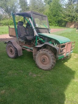 Malotraktor domácí výroby 4x4 - 2