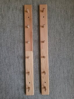 Dva nové věšáky HOVOLM zn. IKEA, 57x5x5 cm - 2