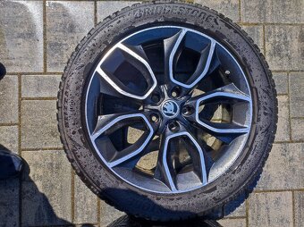 ALU kola Škoda Kodiaq 5x112 R19 Crater 7Jx19 ET 43 - 2