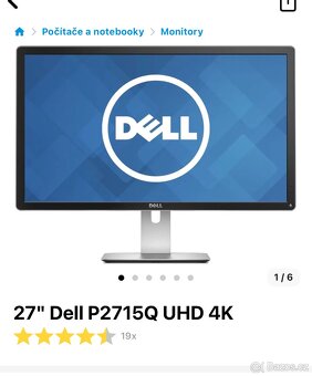 4K monitor Dell P2715Q - 2