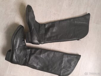 Kožené kozačky vel.36 - 2