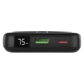 Powerbanka EMOS WI 1023D, 10 000 mAh, 22,5 W+Wireless, černá - 2