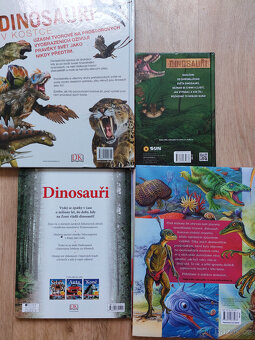 Dinosari - knihy pro milovniky dinosauru /konvolut(4x knihy) - 2